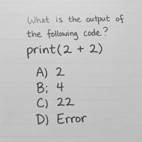 Python quiz